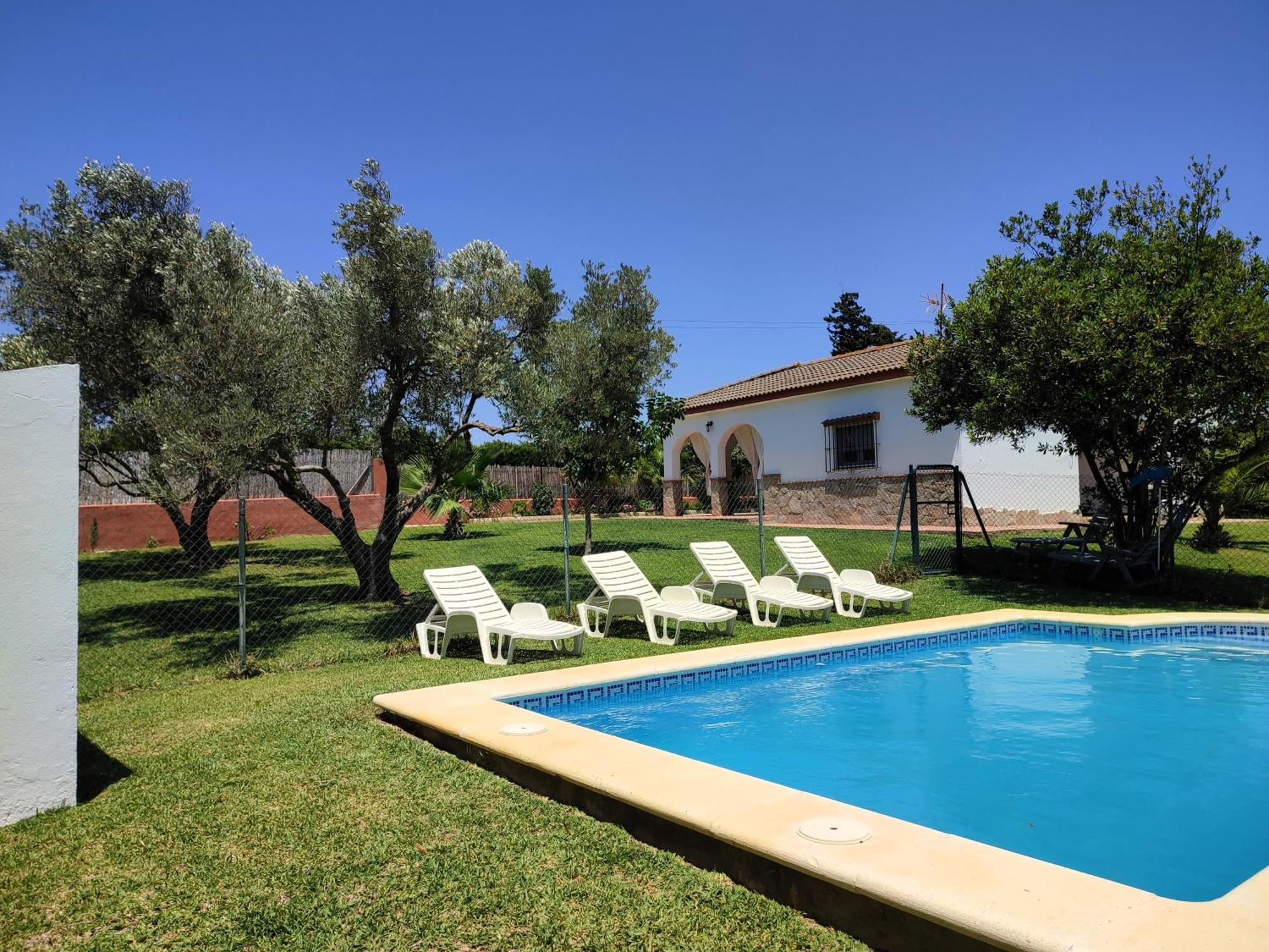 Casa Rural El Laurel Con Piscina Privada Conil De La Frontera Exterior foto
